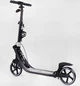 Самокат двухколесный "Best Scooter" L-36375 ФАРА, колеса PU 200мм, 2 амортизатора, зажим руля, ручной тормоз - изображение 2