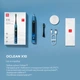 Электрическая зубная щетка Oclean X10 Electric Toothbrush Blue - изображение 6