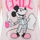 Пижама (футболка + шорты) женская хлопковая Disney Mickey WE3618 L Розовая (3609086546722) - изображение 10
