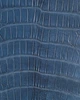 Темно-синій Kartell чохол зі шкіри крокодила для iPhone 12 Pro - зображення 2