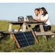 Сонячна панель-зарядний пристрій на сонячній батареї Jackery SolarSaga 100W - зображення 2