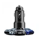 Автомобильное зарядное устройство SkyDolphin SZ15 Aluminium QC3.0 (2USB, 2.4A) Black (AZP-000087) - изображение 2