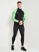 Спортивная кофта мужская Joma Elite Ix 102756.117 XL Черно-зеленая (8445456432876) - изображение 3