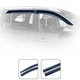 Дефлектори вікон Volvo S80 2006 і вище з хромованим молдингом - изображение 3