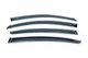 Ветровики с хромированным молдингом SD (4 шт, HIC) для Volkswagen Passat B6 2006-2012 годов. - изображение 3