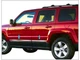 Дверные молдинги для Jeep Cherokee/Liberty 2007-2013, нержавеющая сталь - изображение 3