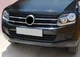 4 Накладки на решетку радиатора для Volkswagen Amarok 2010-2016, узкие полоски, нержавеющая сталь V2 - изображение 4