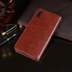Чехол Idewei для Huawei Y6 2019 книжка кожа PU с визитницей коричневый - изображение 2