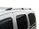 Хромированные рейлинги для стандартной базы Renault Kangoo 2008-2020 годов с пластиковыми ножками - изображение 1
