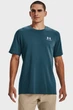 Чоловічі сині футболки UA LOGO EMB HEAVYWEIGHT Under Armour L 1373997-414 - зображення 1