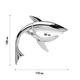 Каподастр ELIMA SHARK GC-02 SILVER - изображение 4