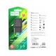 Сетевое зарядное устройство Hoco C96A single port charger Black - изображение 5