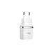 Мережевий зарядний пристрій Hoco C12 Smart dual USB charger White - зображення 1