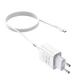 Адаптер мережевий Hoco Type-C cable Asombroso C81A |1USB, 2.1A| White - изображение 1