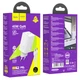 Сетевое зарядное устройство Hoco N23 Astral PD45W dual port (2USB-C) charger set (Type-C to Type-C cable) White - изображение 7