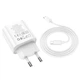 Мережевий зарядний пристрій Hoco C80A Plus Rapido PD20W+QC3.0 charger set (Type-C to Type-C cable) White - зображення 6