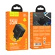 Сетевое зарядное устройство Hoco N29 Triumph PD35W dual port (2USB-C) charger Black - изображение 4