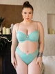 Комплект женского белья (бюстгальтер + трусики-слипы) ISSA PLUS BL2-544 75D/M Голубой (issa2007682329243) - изображение 1