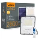 LED прожектор автономный VIDEX 2800 Лм 100 Вт 5000K на солнечной батарее (VL-FSO-1005) - изображение 1