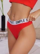Трусики-танга ISSA PLUS BL2-507 M Красные (issa2007682262144) - изображение 1