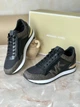 Кроссовки Michael Kors Maddy Mixed-Media Trainer черные 38.5 (8) 25 см (49F1MAFS1B) - изображение 1