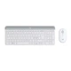 Комплект (клавіатура, мишка) бездротовий Logitech MK470 White USB (920-009205) - изображение 1