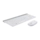 Комплект (клавіатура, мишка) бездротовий Logitech MK470 White USB (920-009205) - изображение 4