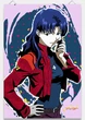 Поп-Арт плакат Аниме постер Let's Play Мисато Кацураги / Misato Katsuragi Евангелион / Neon Genesis Evangelion Anime Высота 90 см Ширина 61 см - изображение 1
