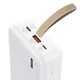 Зовнішній акумулятор REMAX Pure Series PD20W+QC18W Multi-compatible Fast Charging Power Bank 30000Mah RPP-289 White (RPP-289 White) - изображение 2