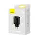 Сетевое зарядное устройство для Baseus Compact Charger 3xUSB-A 17W EU Black (CCXJ020101) - изображение 7