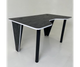 Стіл комп'ютерний геймерський ігровий DROM Superellipse Black+White - изображение 7