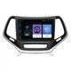 Штатная магнитола Lesko для Jeep Cherokee V (KL) 2013-2018 экран 10" 1/16Gb Wi-Fi GPS Base Джип Черроки - изображение 1