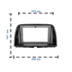 Перехідна рамка 9" Lesko для Mazda CX-5 2012-2016 (7341) Black TR_8987-42660 - зображення 4