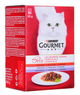 Вологий корм для котів Purina Gourmet Mon Petit Mix М'ясний 6 шт x 50 г (7613036620741) - зображення 1