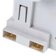 Помпа (насос) для стиральной машины Electrolux 140001900012 25 Вт BPX2-190L (контакты раздельные сзади, на 3 защелки) - изображение 3
