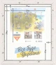 Фоторамка для марки F Пес Патрон "Все буде Україна" 17.5-21 під марку 12.4-12.4 багет: DL1903-04 білий зі сріблом (з глянцевим прозорим пластиком 0.8мм, паспарту біле, двп з ніжкою) EmojiFrame - зображення 6