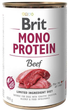 Вологий корм для собак Brit Mono Protein Яловичина 400 г (8595602555338) - зображення 1