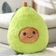 Мягкая плюшевая игрушка Авокадо Подушка сквиш Squishable 65 см Зеленый - изображение 1