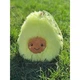 Мягкая плюшевая игрушка Авокадо Подушка сквиш Squishable 65 см Зеленый - изображение 7