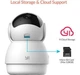 Набор 2шт. Комплект Поворотная Wi-Fi Камера Xiaomi Yi Home Camera Dome Guard YRS3019 Global ( Международная версия ) - изображение 7