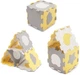 Килимок-пазл Kinderkraft Luno Shapes Yellow 30 елементів (KPLUSH00YEL0000) - зображення 4
