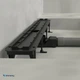 Душовий канал Waterway Stream 900, корпус чорний, решітка Old Line чорна (WSB900001N2) - зображення 3