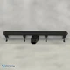 Душовий канал Waterway Stream 900, корпус чорний, решітка Old Line чорна (WSB900001N2) - зображення 4