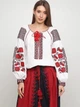 Вышиванка женская с узором Lugin 23А124 46 Белая (2120025124463) - изображение 1