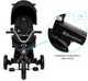 Rowerek trójkołowy Kinderkraft Easytwist Black (KREASY00BLK0000) - obraz 13