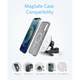 Магнітний автотримач із бездротовою зарядкою Anker PowerWave Magnetic Car Charging Mout (A29310W2) - зображення 6