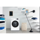 Стиральная машина Indesit фронтальная, 6кг, 1000, A+++, 43см, дисплей, люк черный, белый (OMTWSE61051WKUA) - изображение 3