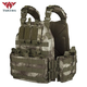 Плитоноска Yakeda VT-6026-1 Green Camo ( Міський камуфляж ) на 9 магазинів, Molle, швидке скидання, бічні плити - зображення 1