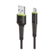 Дата кабель USB 2.0 AM to Micro 5P 2.0m CBFLEXM2 black Intaleo (1283126521430) - изображение 1
