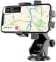 Автотримач для телефона Hoco CA83 David one-button center console car holder Black (6931474748423) - зображення 5